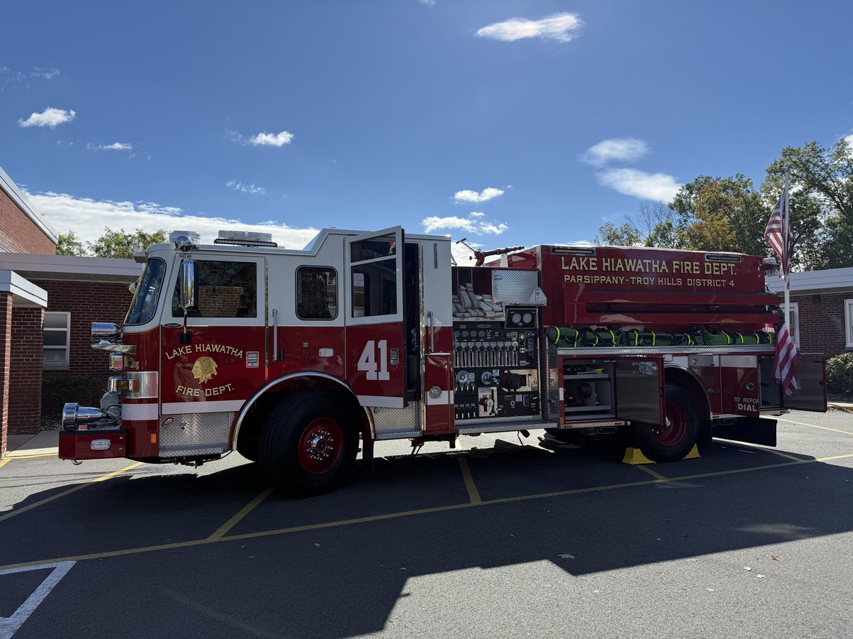 Lake Hiawatha Elementary School (@lakehielem) on Twitter photo Thank you to <a href="/HiawathaFire4/">Lake Hiawatha Fire Department</a> and <a href="/ParAmbulance/">Parsippany Ambulance</a> for visiting LHS once again to teach our students about fire safety!! Our students learned so much and loved every minute. We’re so grateful for all you do to keep our community safe! 🔥🚒 #LakeHiElem Thank you to <a href="/HiawathaFire4/">Lake Hiawatha Fire Department</a> and <a href="/ParAmbulance/">Parsippany Ambulance</a> for visiting LHS once again to teach our students about fire safety!! Our students learned so much and loved every minute. We’re so grateful for all you do to keep our community safe! 🔥🚒 #LakeHiElem