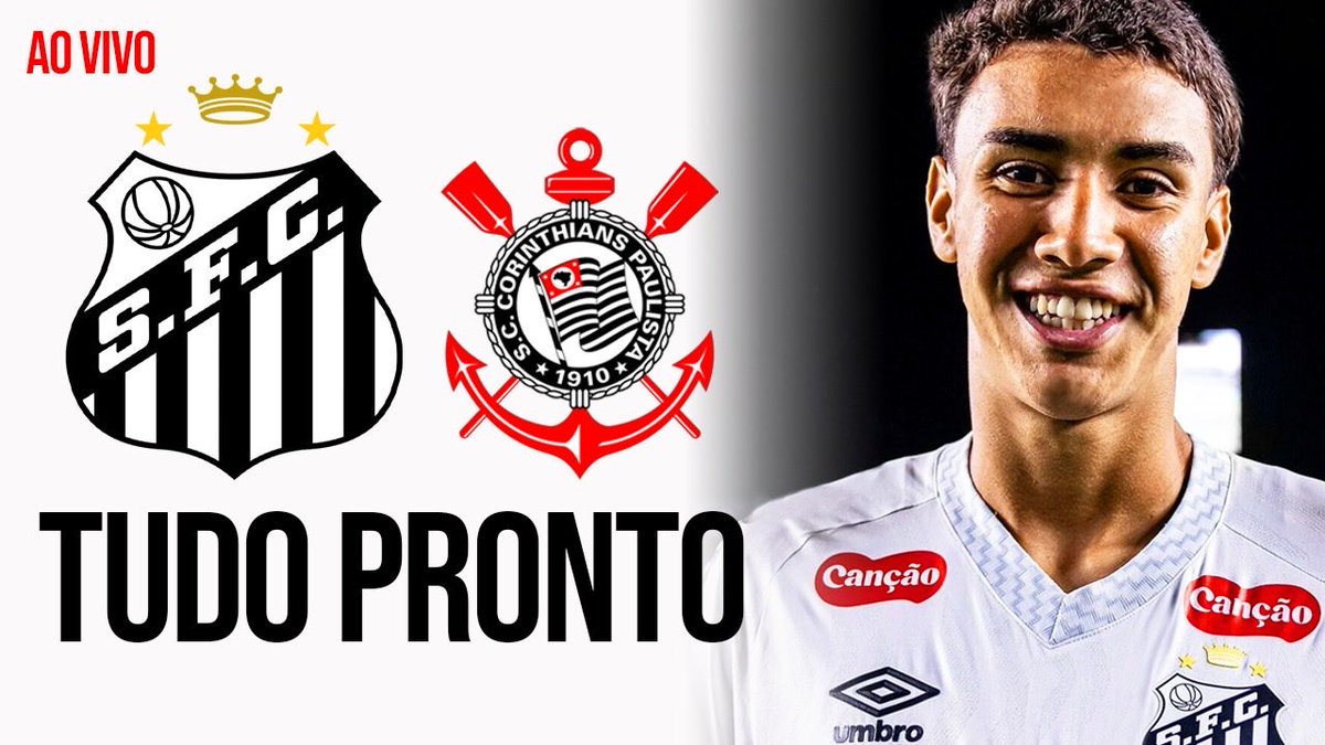 wanderleycorrea's tweet photo. AO VIVO - SANTOS X CORINTHIANS, ÀS 20H3O NO CANAL AQUI SE FALA DE SANTOS https://t.co/G8eUIiZGJe https://t.co/eLqmFpkQM0