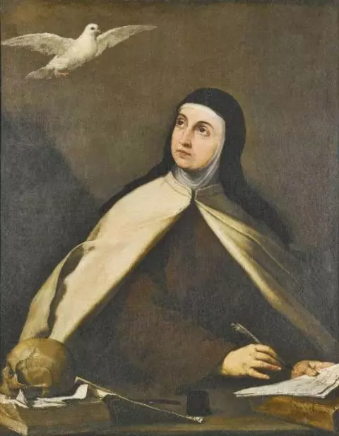 ChristendomQ's tweet photo. Rebuilding Christendom doesn’t start with civilizational projects. It doesn’t even begin within your own family or community. It begins with you. More specifically, with you and God.

St. Teresa of Avila, born in 1515, grew up watching Europe devastated by the spread of Protestantism. Concerned for souls and for the life of the Church, she dedicated herself to reforming the heart of the Church: the contemplatives. 🧵(1/6)