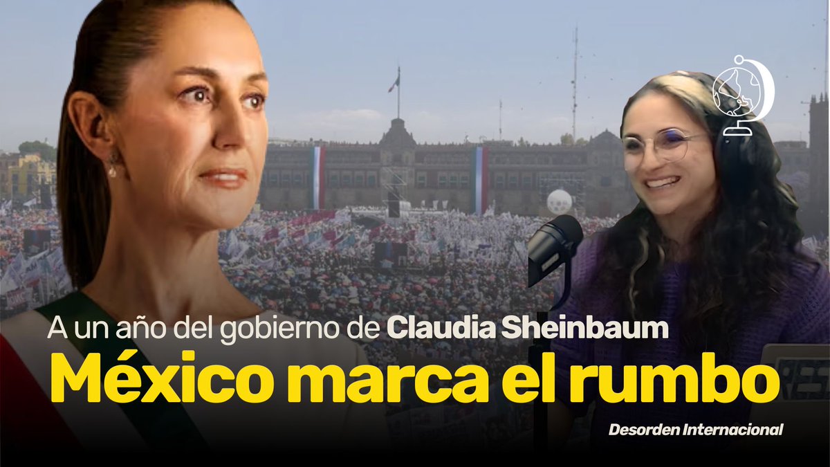 A un año del inicio del gobierno de Claudia Sheinbaum, el equipo de Desorden Internacional viajó a Ciudad de México, y estuvo presente en el seminario “Los Partidos y una nueva sociedad”, organizado por el Partido del Trabajo.