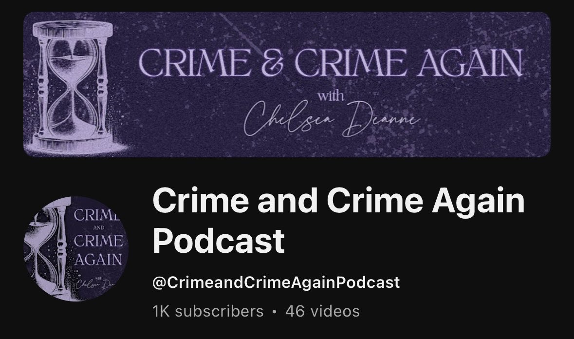 Crime and Crime Again Podcast tweet media