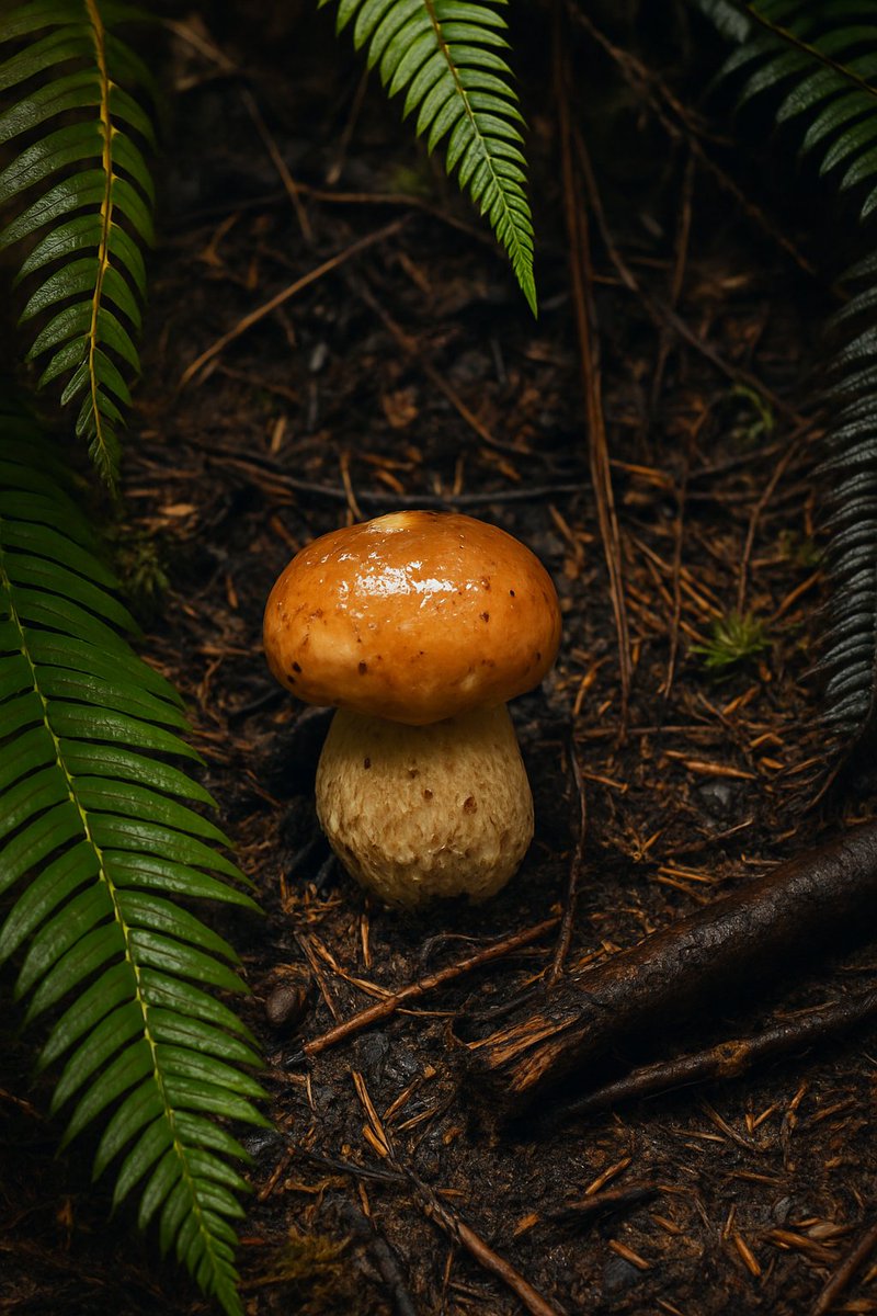 ForageToTable's tweet image. Oregon Coast King Bolete (Porcini) Tips

Look under spruce &amp;amp; hemlock after fall rains.

Firm cap, white pores, no blue bruising = good sign.

Cook fresh or dry to store — rich, nutty flavor.

Respect the forest &amp;amp; take only what you’ll use. 🌲

#OregonCoast #Porcini #Foraging #PNW