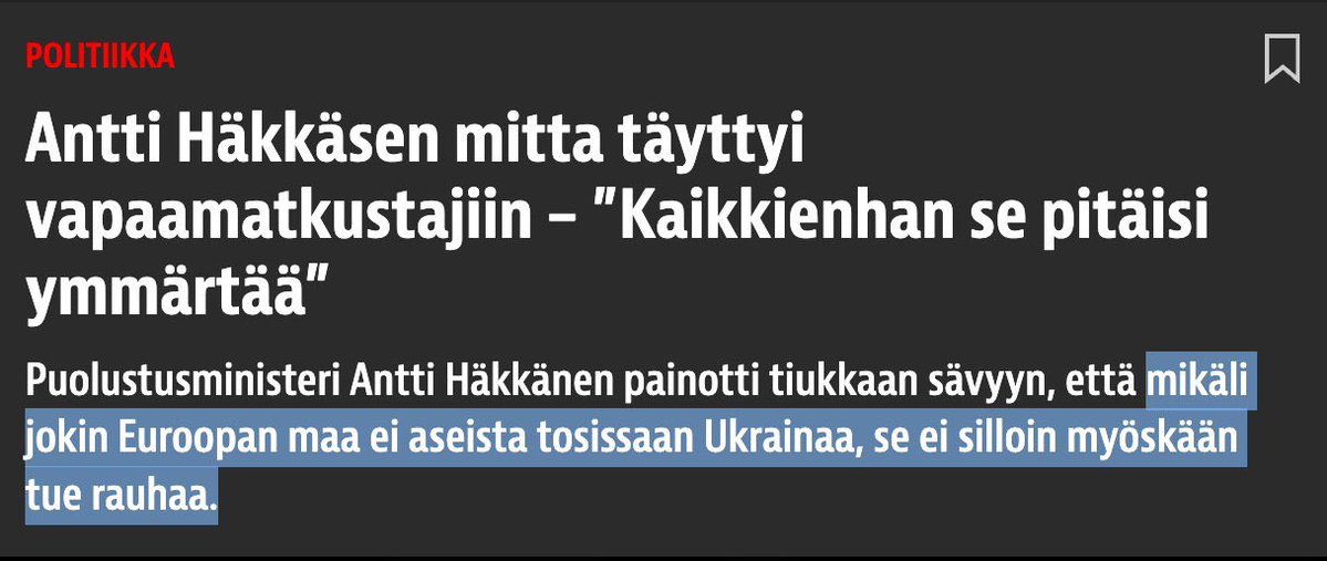 Siri Karta (@sirikartakaur) on Twitter photo Antsa oppii just tärkeitä läksyjä elämästä, ihmisistä ja kulttuureista.
Katso <a href="/anttihakkanen/">Antti Häkkänen</a> nyt kunnolla, että opit nämä asiat nopeasti, eikä hitaasti. Vituttaa teidän emämokat jo ihan tarpeeksi ja koko kansa kärsii teidän takianne.
Tietty War is Peace -lausunto on täysin Antsa oppii just tärkeitä läksyjä elämästä, ihmisistä ja kulttuureista.
Katso <a href="/anttihakkanen/">Antti Häkkänen</a> nyt kunnolla, että opit nämä asiat nopeasti, eikä hitaasti. Vituttaa teidän emämokat jo ihan tarpeeksi ja koko kansa kärsii teidän takianne.
Tietty War is Peace -lausunto on täysin