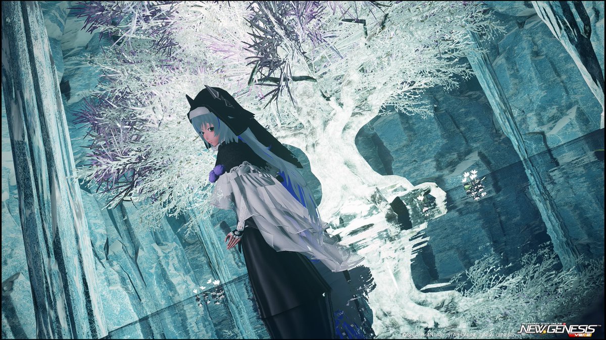 verlisus's tweet image. #メンテの日じゃないけどssを貼る
#PSO2NGS_S︎S 
#PSO2男の娘同盟 
シスターコーデを再調整致しましたデース♪
ウエスト周りがスッキリして良くなったんじゃないかなと個人的には思ってます♪