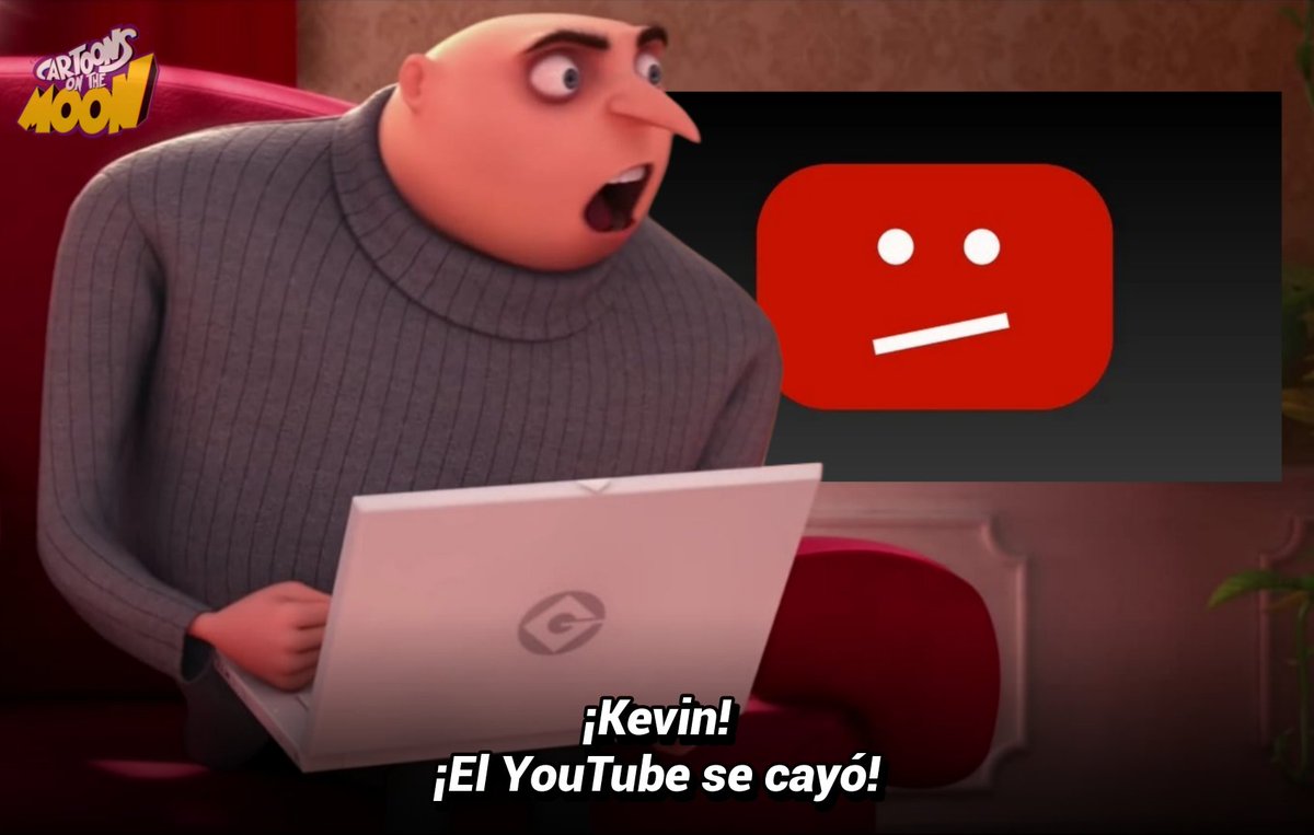 No es tu internet: en estos momentos, YouTube se encuentra caído.