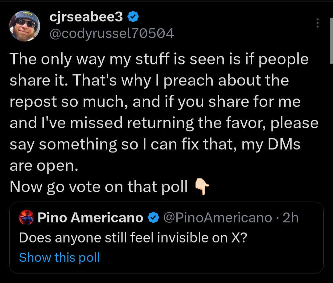 Alright friends, it's time for me to spend some time with my Queen. 
I will say this before I go, the comments in that post👇🏻 have motivated me to bring back my 
"Let's help each other* posts, so I wanted to say thank you! 
We will be seen and grow together! 
One team, One fight!