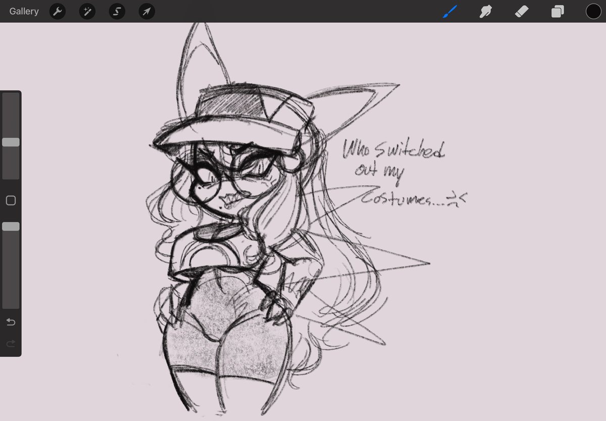 DiiDiiSM's tweet photo. found some old scribbles of when I played dress up with Clefable!Nat in Unite costues https://t.co/O7FqVwODP8