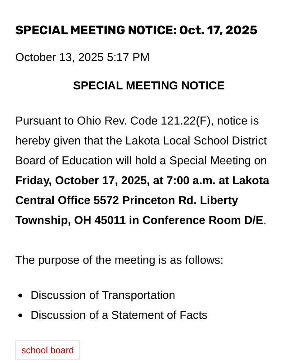 Lakota District Parent Council tweet media