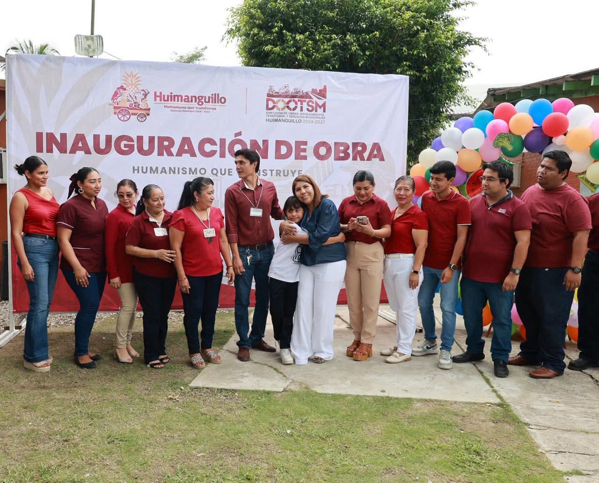 Inaugura Mari Luz Velázquez Jiménez nuevo desayunador en la Primaria Pedro C. Colorado del poblado C-26

“Me siento muy contenta de poder contribuir con un granito de arena para que las niñas y los niños cuenten con este nuevo y digno espacio”.
facebook.com/share/p/19wXmo…