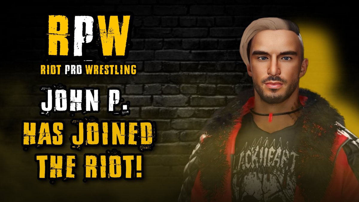 Riot Pro Wrestling (@thisisriotpro) on Twitter photo BREAKING NEWS! 
<a href="/johnp454_XWS/">DΣΛDΉΣΛЯƬ</a> has JOINED THE RIOT!!!
The DeadHeart is the owner/founder of our friends <a href="/XWS_Official/">Xtreme Wrestling Society</a>. We welcome John to the team! 
#JOINTHERIOT #RiotPro BREAKING NEWS! 
<a href="/johnp454_XWS/">DΣΛDΉΣΛЯƬ</a> has JOINED THE RIOT!!!
The DeadHeart is the owner/founder of our friends <a href="/XWS_Official/">Xtreme Wrestling Society</a>. We welcome John to the team! 
#JOINTHERIOT #RiotPro
