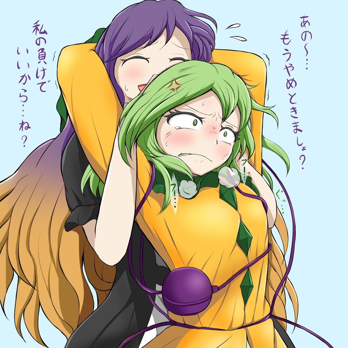 お気にの再掲
またこういう絵描きてぇ〜