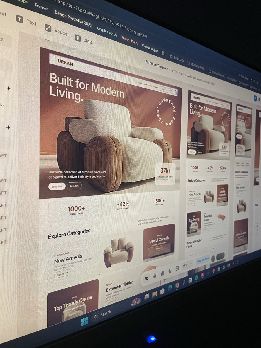 Designbyrhay's tweet image. Framer template ready to go live.

#webdesign #framerdeveloper