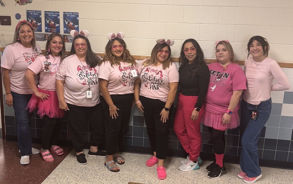 swisd_hcsa's tweet image. What a Pink-a-licious Day!! In Honor of Breast Cancer Awareness Month students and staff wore pink!!

#SWISDHEROS #RootedHiddenCove #RootedSWISD