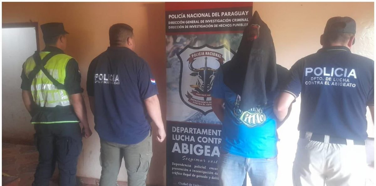 policia_py's tweet image. #𝗗𝗲𝘀𝘁𝗮𝗰𝗮𝗱𝗼 | 𝗜𝘁𝗮𝗽𝘂́𝗮 | 𝗗𝗲𝘁𝗲𝗻𝗰𝗶𝗼́𝗻 𝗱𝗲 𝗽𝗲𝗿𝘀𝗼𝗻𝗮 𝗽𝗼𝗿 𝘀𝗶𝗺𝘂𝗹𝗮𝗰𝗶𝗼́𝗻 𝗱𝗲 𝗵𝗲𝗰𝗵𝗼 𝗽𝘂𝗻𝗶𝗯𝗹𝗲 (𝗮𝗯𝗶𝗴𝗲𝗮𝘁𝗼), 𝘆 𝗿𝗲𝗰𝘂𝗽𝗲𝗿𝗮𝗰𝗶𝗼́𝗻 𝗱𝗲 𝗮𝗻𝗶𝗺𝗮𝗹𝗲𝘀 𝘃𝗮𝗰𝘂𝗻𝗼𝘀.
@MDI_Paraguay
facebook.com/share/p/19zgpV…