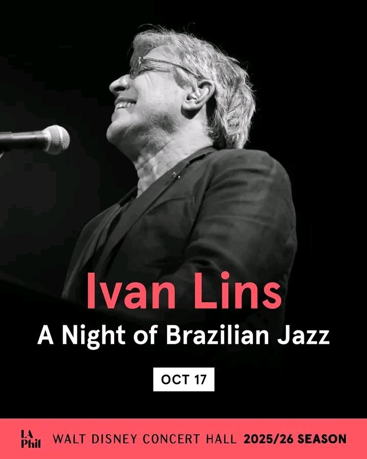 IvanLins138262's tweet image. Los Angeles, estou chegando!
Dia 17 de outubro nos encontramos no lendário Walt Disney Concert Hall para uma noite especial.
Vai ser lindo! Todo mundo lá!

_____

#IvanLins #BrazilianJazz #LAPhil #WaltDisneyConcertHall