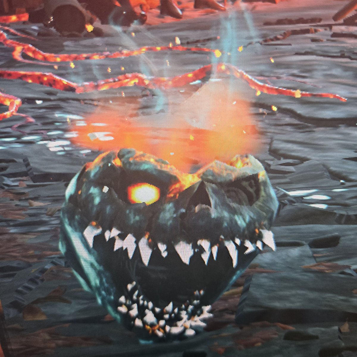 DBD really heard us complain that the prior Halloween events didn't feel Halloweenie enough bc of all the blue so they gave us this and said "my work here is done"