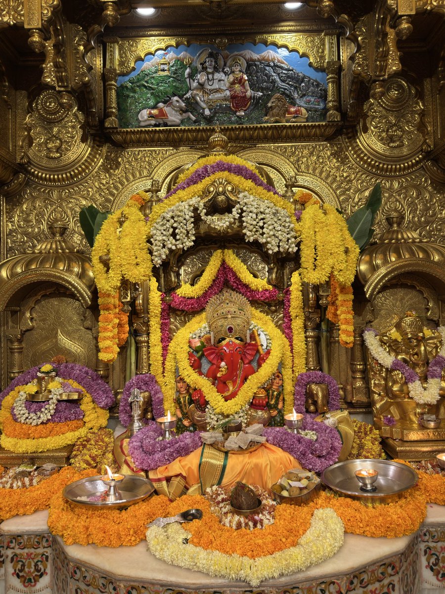 SVTMumbai's tweet image. 🙏 गणपती बाप्पा मोरया 🌺मंगलमूर्ती मोरया 🙏१६/१०/२०२५
🙏Ganapati Bappa Moraya 🌺 Mangalmurti Moraya 🙏16/10/2025