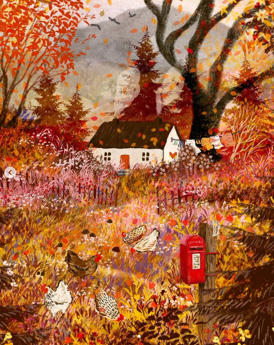 'It looked like the world was covered in a cobbler crust of brown sugar and cinnamon.' - Sarah Addison Allen