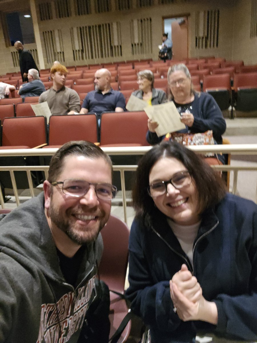 Popped into a fabulous teacher at our kids' choir concert tonight!  #pufferpride #dg58pride #pnhspride