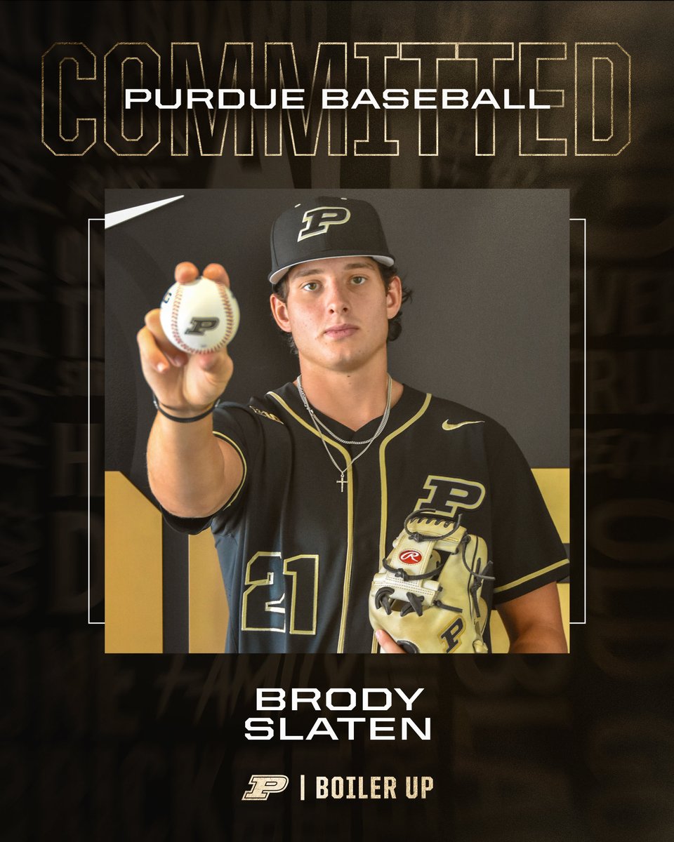 Brody Slaten (@brody_slaten) on Twitter photo All glory to God #Committed
<a href="/TheOriginalCT/">Colton Taylor</a> <a href="/CoachSturg24/">Ryan Sturgeon</a> <a href="/TShelt26/">Todd Shelton</a> <a href="/PanolaBaseball/">Panola Baseball</a> <a href="/tgoodyrich/">Trey Goodrich</a> <a href="/bserrato37/">Barrett Serrato</a> <a href="/PurdueBaseball/">Purdue Baseball</a> <a href="/JBren16/">Jimmy Brenneman</a> All glory to God #Committed
<a href="/TheOriginalCT/">Colton Taylor</a> <a href="/CoachSturg24/">Ryan Sturgeon</a> <a href="/TShelt26/">Todd Shelton</a> <a href="/PanolaBaseball/">Panola Baseball</a> <a href="/tgoodyrich/">Trey Goodrich</a> <a href="/bserrato37/">Barrett Serrato</a> <a href="/PurdueBaseball/">Purdue Baseball</a> <a href="/JBren16/">Jimmy Brenneman</a>