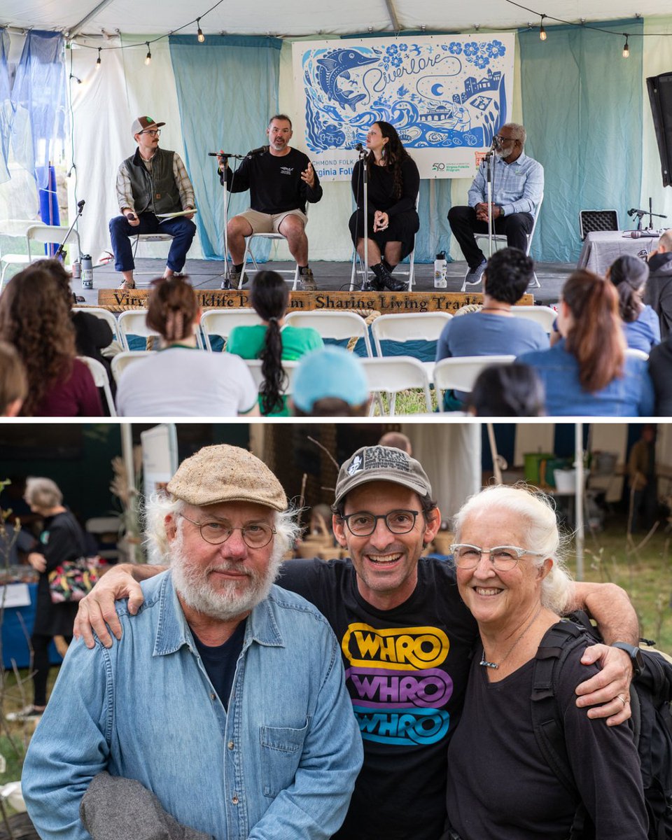 VAHumanities's tweet image. THANK YOU to everyone who joined us for “Riverlore” at the Richmond Folk Festival! 💙🎣🚣 

🔗 Browse all of our festival photos: flic.kr/s/aHBqjCxsZ3

#Virginia #Humanities #VAHumanities #VAFolklife