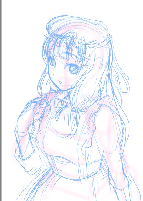 アイディアを練る時にKritaで描いたりします。ブラシに好きな描き味のものがあるのです。 