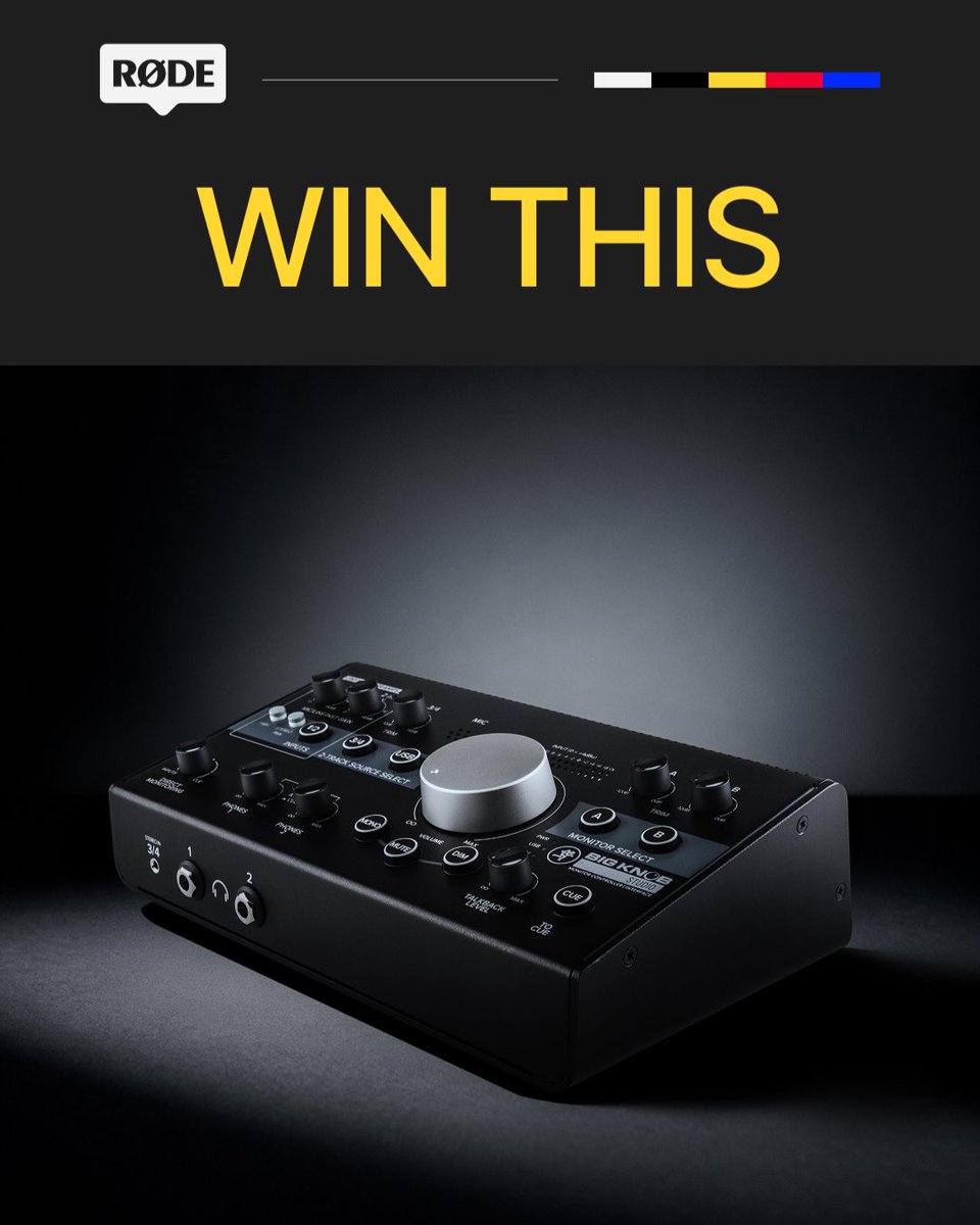rodemics's tweet image. Our annual Creator spotlight is back, and YOU could win a share of $200,000 cash and prizes - including a MACKIE Studio Monitor or Big Knob Studio Monitor Controller!
Enter now at creatorawards.rode.com