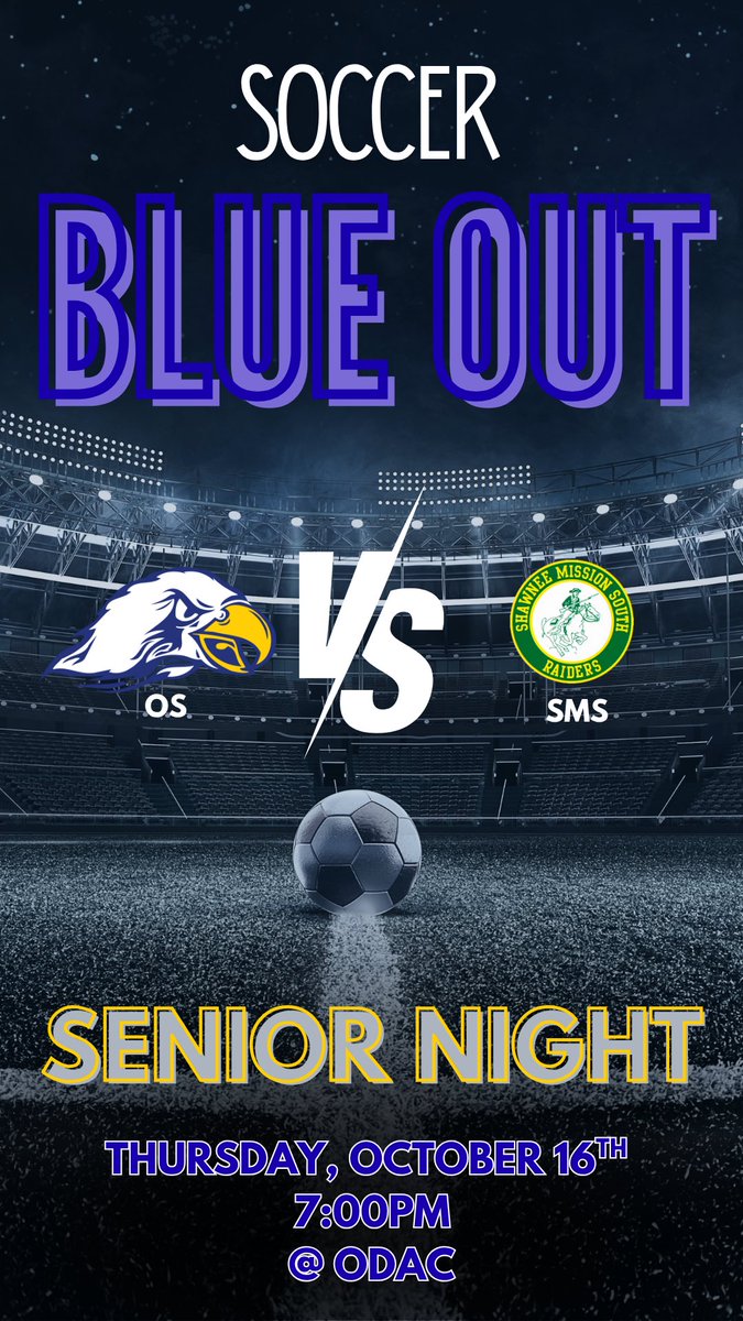 OS Student Section (@os_birdhouse) on Twitter photo SENIOR NIGHT TOMORROW!!! πβ½οΈπ
<a href="/OSHSBoysSoccer/">Olathe South Boys Soccer</a> <a href="/ADMillerOS/">AD Miller</a> SENIOR NIGHT TOMORROW!!! πβ½οΈπ
<a href="/OSHSBoysSoccer/">Olathe South Boys Soccer</a> <a href="/ADMillerOS/">AD Miller</a>