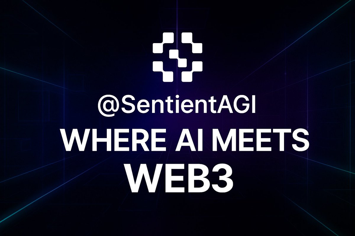 soye_tomi's tweet image. Introducing @SentientAGI — the open, decentralized AI + Web3 platform putting agency, ownership, and incentives back into the hands of users, developers & edge nodes.
It’s where AI agents meet blockchain — and it’s changing everything.
#SentientAGI #AI #Web3 #DeAI