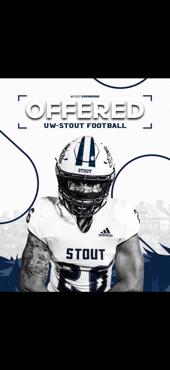 After a great game day visit, I’m blessed to receive an offer from Stout. Thanks <a href="/Kobe_Berghammer/">Kobe Berghammer</a> for having me out and the great conversation.
⁦<a href="/PrepRedzoneWI/">Prep Redzone Wisconsin</a>⁩ ⁦<a href="/BlueDevil_HC/">Clayt Birmingham</a>⁩