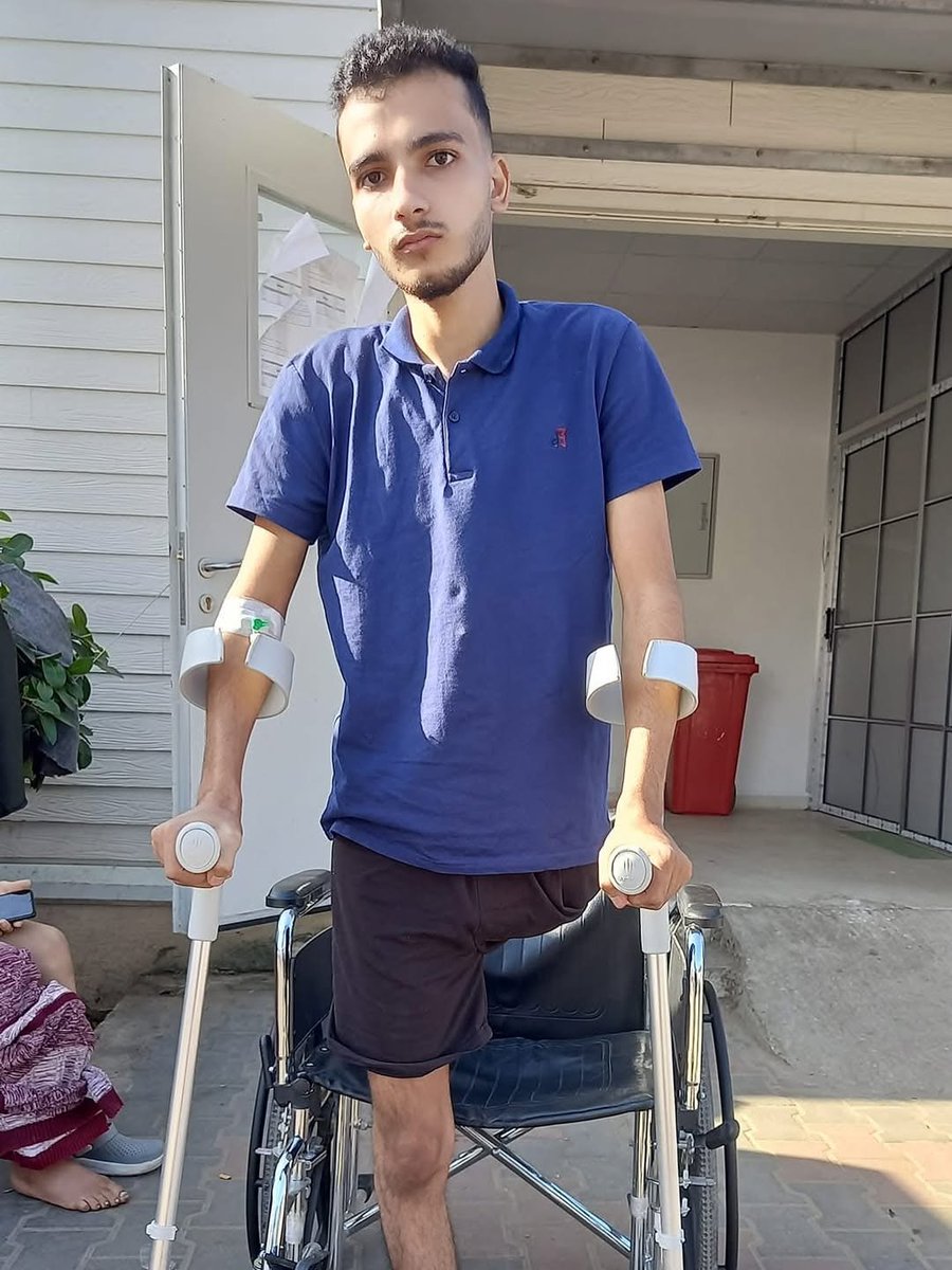 Every time the pain increased😭I found comfort in your support😢I'm not alone, thanks to you, I believe that hope is not far away🥺

Every contribution, no matter how small, gives me new hope in life🦿
🔗 chuffed.org/project/hasann…