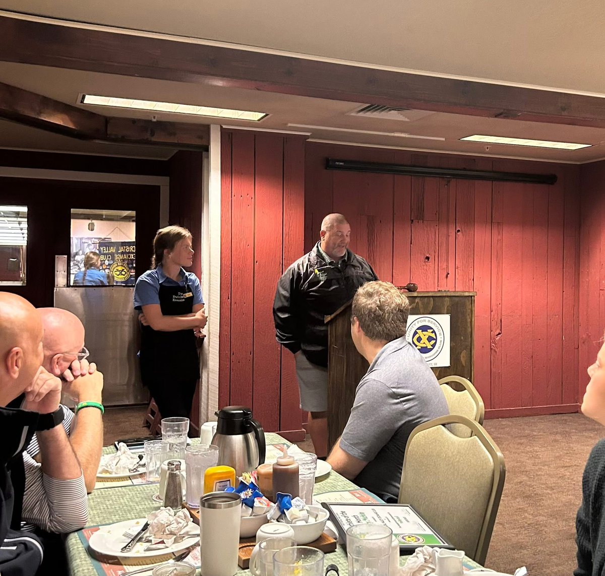 Exchange Club Athlete of the Month Breakfast.  Honoree Alex Reschly! (<a href="/amreschly/">Alex Reschly</a>)

<a href="/indianahsgolf/">Indiana HS Golf</a> <a href="/nridgeathletics/">Northridge Athletics</a>