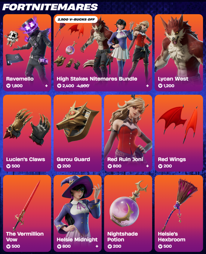 the high stakes nitemares are now in the shop! if you like my art, consider using code Vitikko to support me! ❤️🦇 #ad