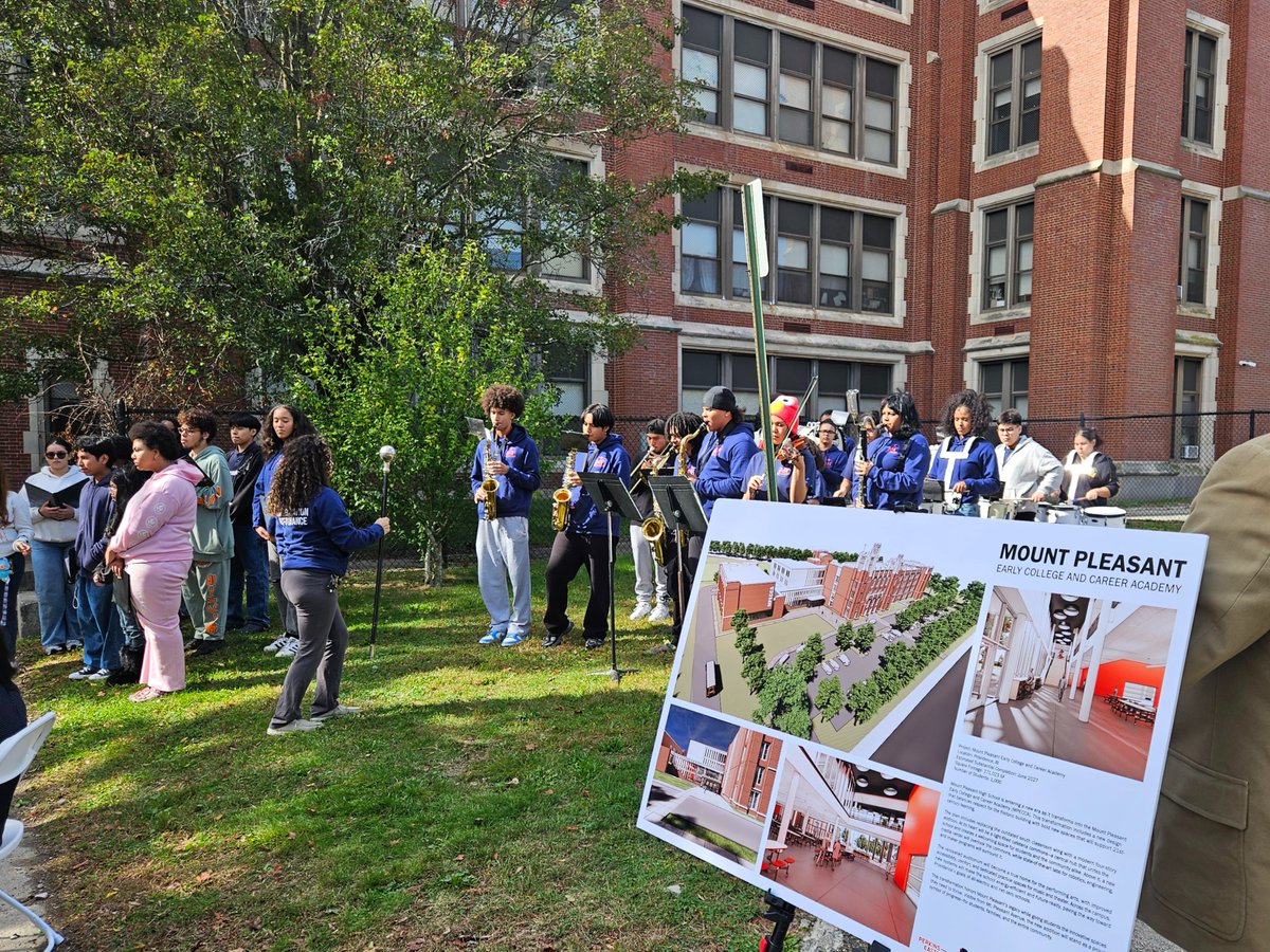 Construction of the new Mount Pleasant High School in Providence is officially underway! This isn't just a new building; it's a monumental step in our commitment to provide 100% of <a href="/pvdschools/">Providence Public Schools</a> students with access to high-quality learning spaces.