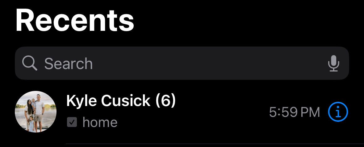 Tell me your husband is at the grocery store without you without telling me
