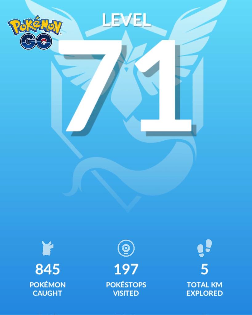 AdonisCreatus's tweet image. LVL71 #PokemonGO LFG!!!! 🥳🥳