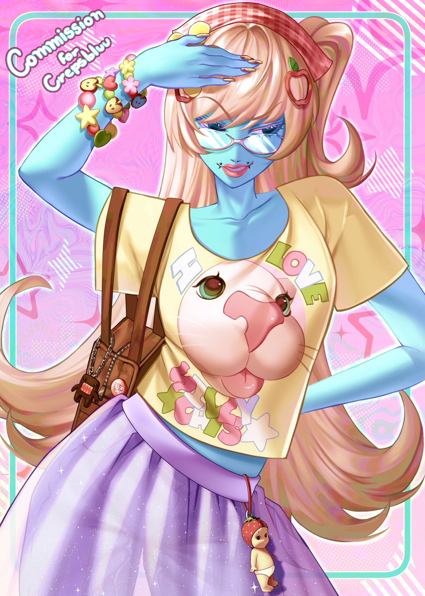 Zynthrakk's tweet image. commission for @/Crepsbluu 

#commissionsopen #Commision