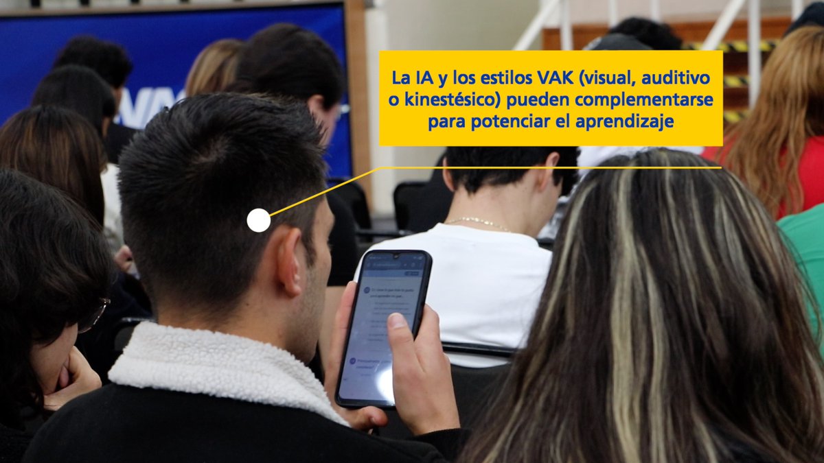 La #InteligenciaArtificial y los #ModosDeAprendizaje como visual, auditivo o kinestésico no están en conflicto; pueden complementarse para potenciar el rendimiento académico, explicó la Psicóloga de la <a href="/uvaq/">UVAQ</a>. uvaq.edu.mx/nueva-noticias/
youtu.be/RTiVMLY1VJc
#TeamUVAQ
