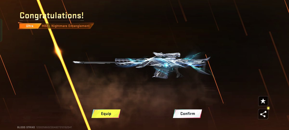 Winternie20's tweet image. I bought this M82 for RM4.50
#BloodStrike