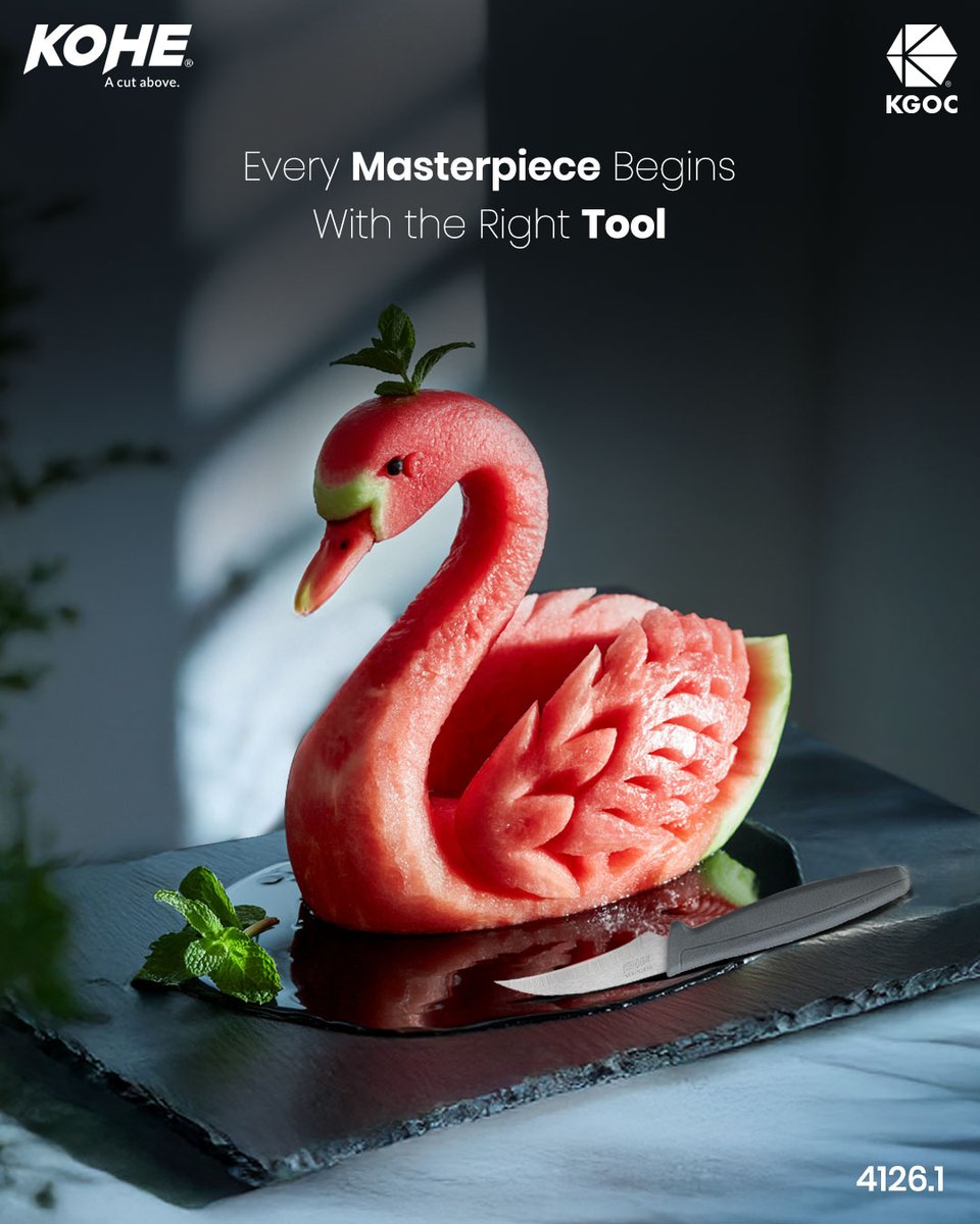 KgocKohe's tweet image. With Kohe kitchen tools, turn everyday prep into a work of art.
Discover the precision, ease, and creativity that make every cut a masterpiece.
Explore the art of cooking today with Kohe.

#KoheKitchenKnife #KoheKitchenEssentials #KoheKnives #KoheKitchenTools #KohePrecision…