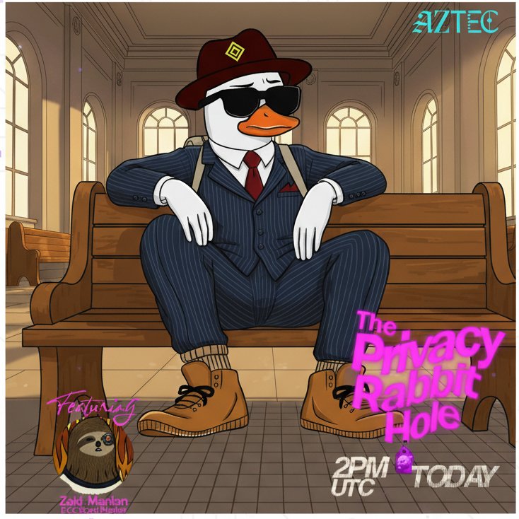 Aztec TownHall Day

If you miss this week’s Aztec Town Hall, you basically slept through history in the making.

<a href="/Zcash/">Zcash 🛡️</a> x <a href="/aztecnetwork/">Aztec</a> the OGs of privacy teaming up with the future of programmable privacy.

Not just a collab… it’s the next phase of the privacy evolution.