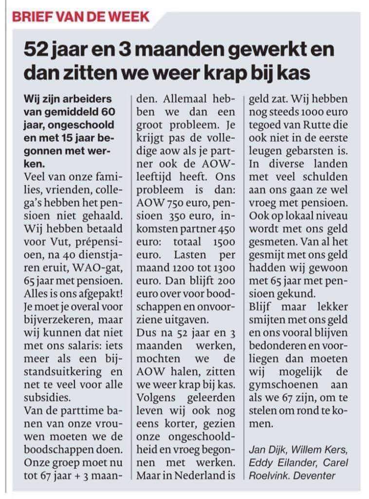 mr. drs. Peter Baars (@peterbaars1111) on Twitter photo 