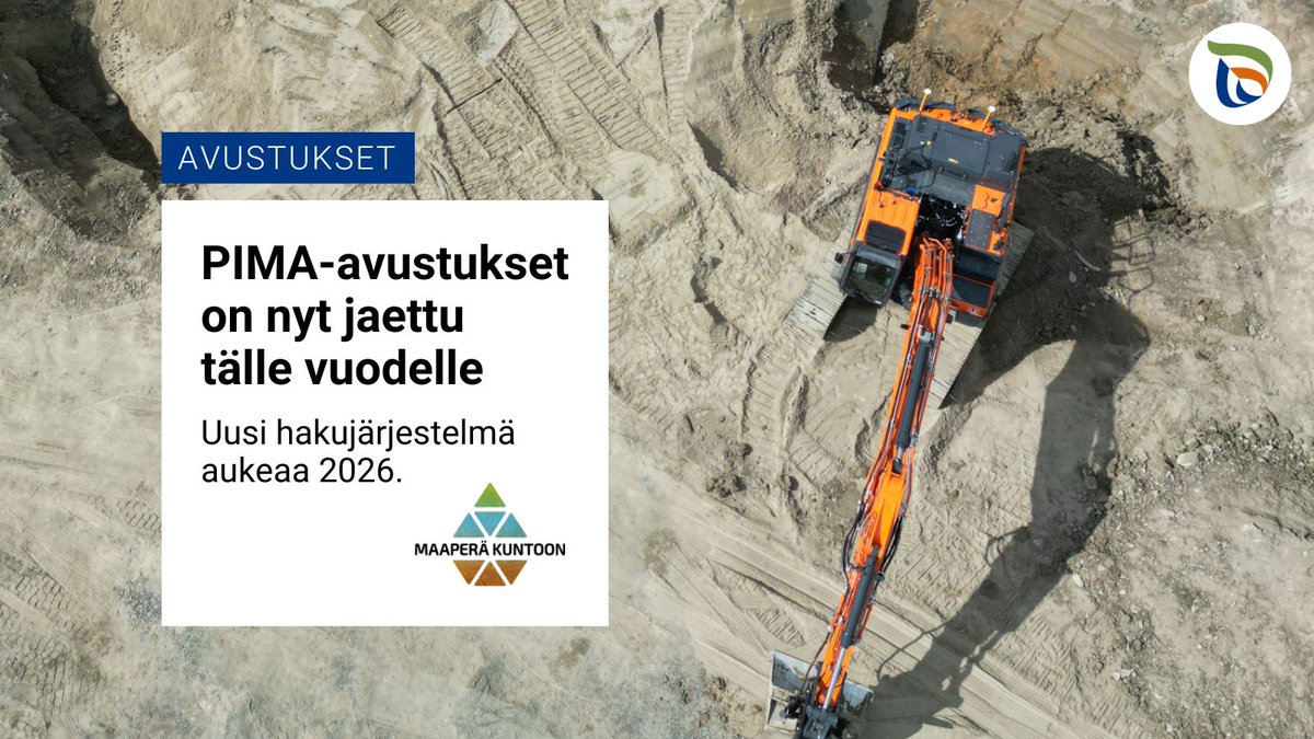 Tämän vuoden avustukset pilaantuneiden alueiden selvittämiseen ja puhdistamiseen on nyt myönnetty. 🌱 👷 Hakemuksia tuli 38 kappaletta, joista myönteisen päätöksen sai 18 hakijaa. 

Uusia hakemuksia voi taas jättää ensi vuonna. 

🔗Lue: maaperakuntoon.fi/-/taman-vuoden…

#MaaperäKuntoon