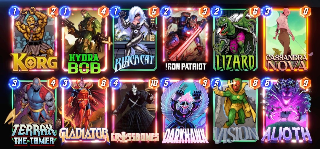 8_ton_gold_game's tweet image. マベスナ系インフルエンサーとしてサンクタムの答え載せておくわ
#マーベルスナップ
#MarvelSNAP