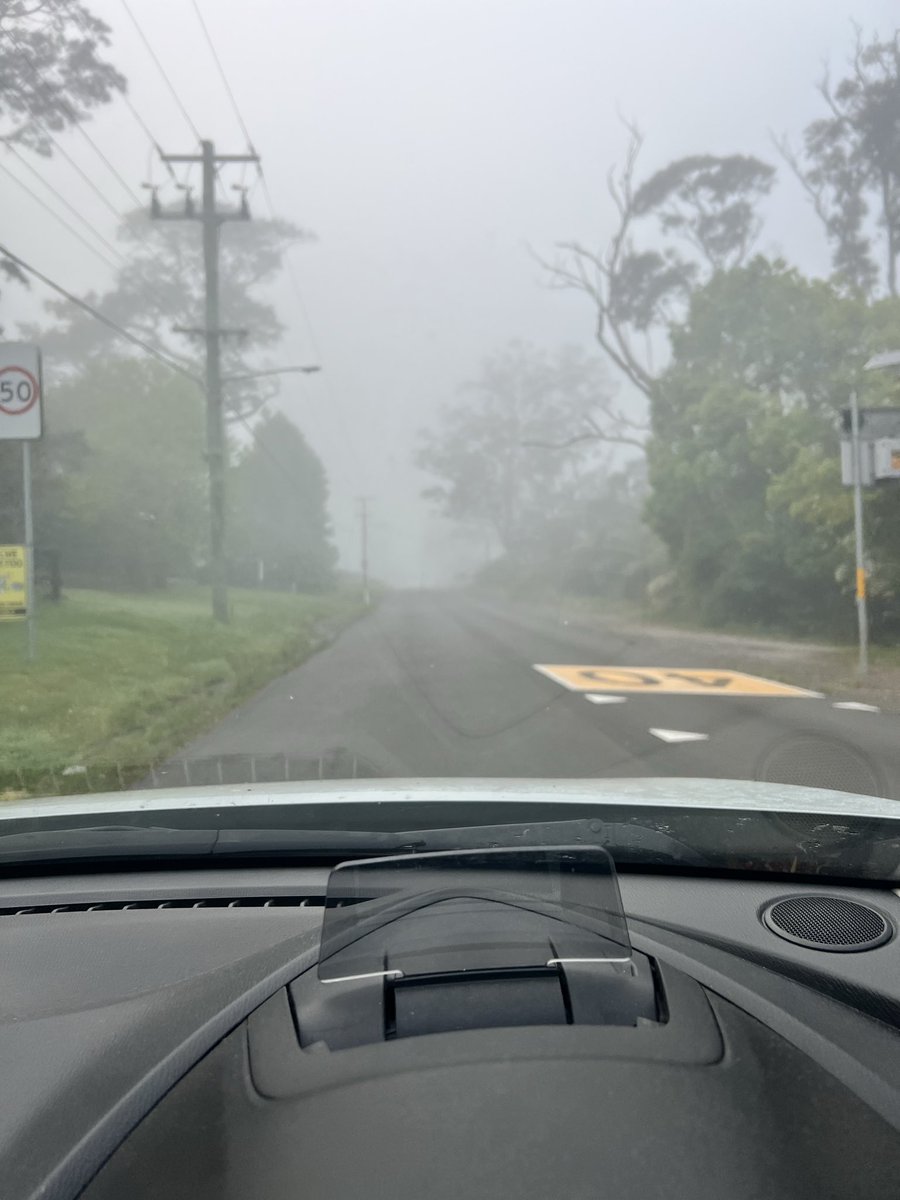 UncannyDemon's tweet photo. Drove through silent hill today https://t.co/QWlt4hhDEi