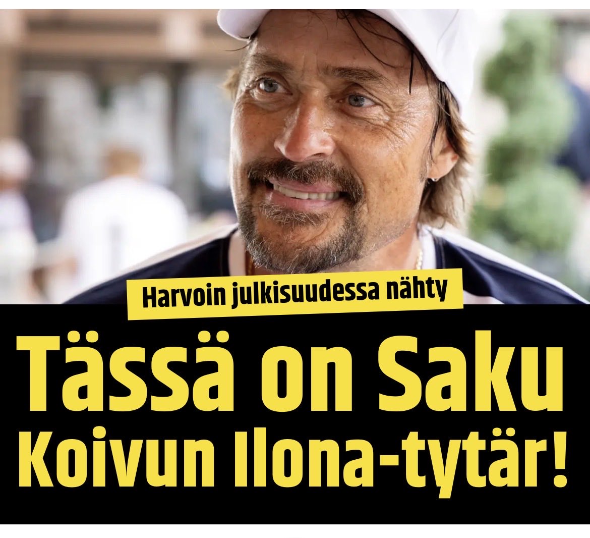Näyttää Ilona-tytär mielestäni enemmän Selänteeltä kuin isältään 😬