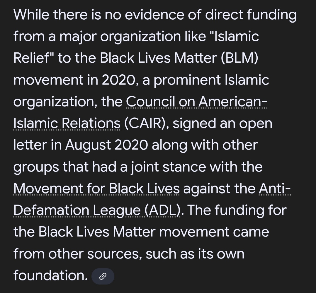 Left wing media and Democrats will deny and deflect on this issue also that CAIR help fund raised for BLM during the city burnings of the 2020 summer of love.