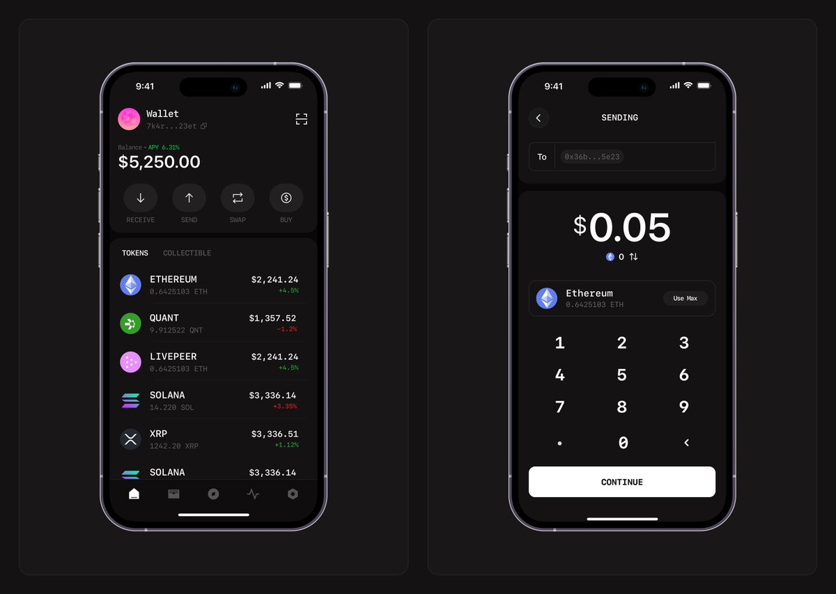 Crypto Wallet Mobile App