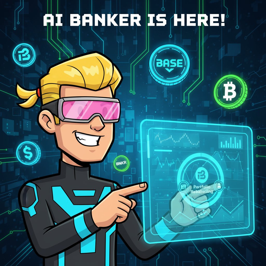 완벽한 AI 뱅커가 나타났다? 뱅커봇의 등장!
<a href="/base/">Base</a> <a href="/bankrbot/">Bankr</a> 

사실 오늘 가장 강조하고 싶은 이야기는 'AI Agent'의 발전 속도입니다. 최근 뱅커봇을 직접 써보면서 그 발전 속도에 새삼 놀라게 되는데요. 뱅커봇이 과연 어떤 역할을 할 수 있는지 정리하겠습니다.

1. $BNKR 토큰 기반, AI 암호화폐