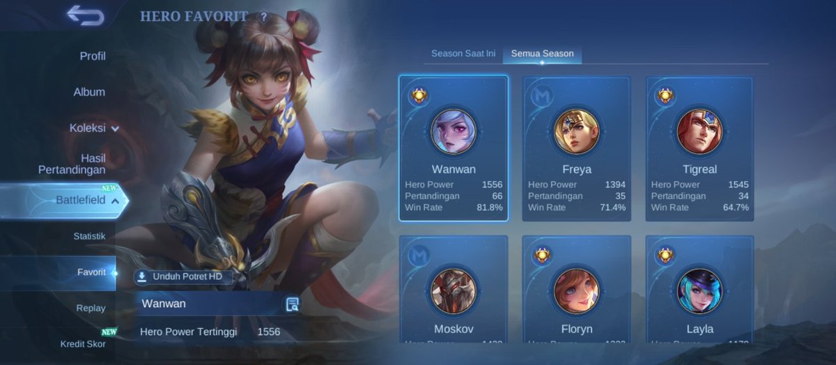 meiichwan's tweet photo. wts akun mobile legends mlbb
ada skin floryn sanrio dan lain lain.
harga 35k langsung angkut aja 

#wts #wtb #zonajajan #zonabu https://t.co/kQqEi9QC60